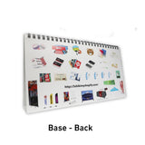 Custom 3 columns Desk Calendar (3 months display) 30 units~