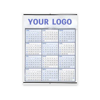 Two-Color Span-A-Year Wall Calendar 50 units~