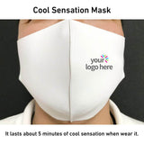 Cool Sensation Mask - One Point Logo Printing